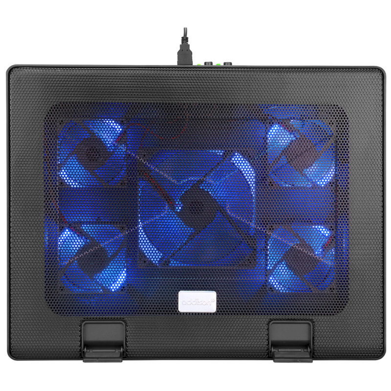 Addison ANC-505 5 Led Fanlı USB 2.0 15''-17'' Laptop Soğutucu