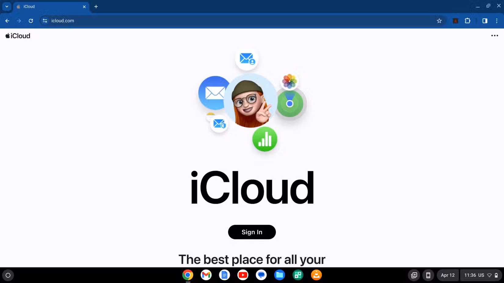 icloud giriş sayfası
