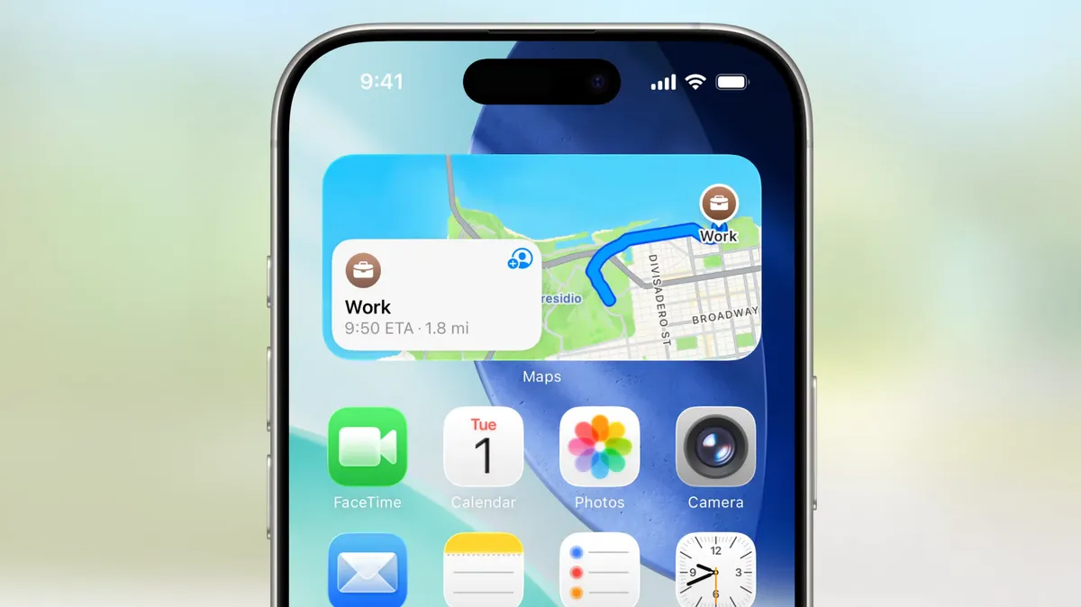 apple ios 26 haritalar