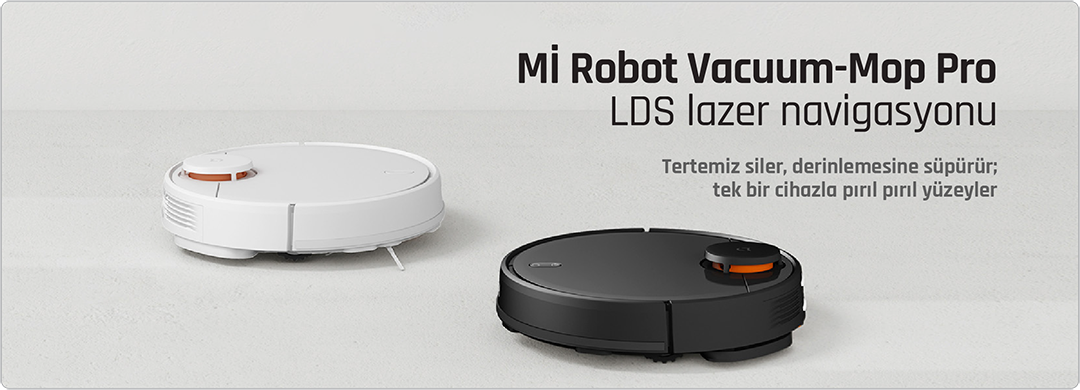 Mi Robot Vacuum-Mop Pro LDS lazer navigasyonu