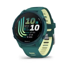 Garmin Forerunner 170 Music AMOLED GPS Koşu Saati Turkuaz Yeşili/Limon Sarısı Kayışlı