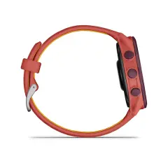 Garmin Forerunner 170 Music AMOLED GPS Koşu Saati Kırmızı Pembe/Mango Kayışlı