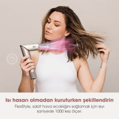 Shark FlexStyle 3-in-1 Saç Kurutma & Şekillendirici - HD424EU