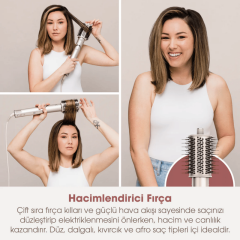 Shark FlexStyle 3-in-1 Saç Kurutma & Şekillendirici - HD424EU