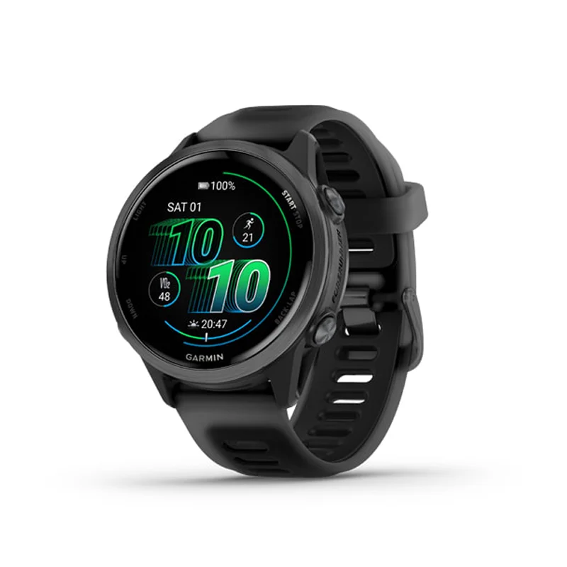 Garmin Forerunner 570  AMOLED GPS Koşu Saati - 42mm Siyah