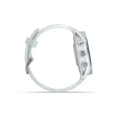 Garmin Forerunner 570  AMOLED GPS Koşu Saati - 42mm Beyaz/Bulut Mavisi