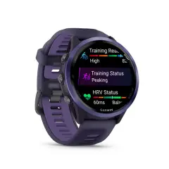 Garmin Forerunner 570  AMOLED GPS Koşu Saati - 47mm Mor/Gri