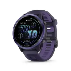 Garmin Forerunner 570  AMOLED GPS Koşu Saati - 47mm Mor/Gri