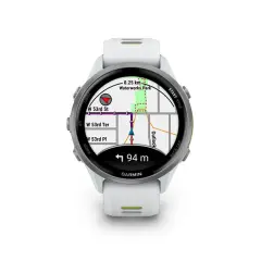 Garmin Forerunner 970 AMOLED GPS Koşu Saati Titanyum Beyaz | Sarı
