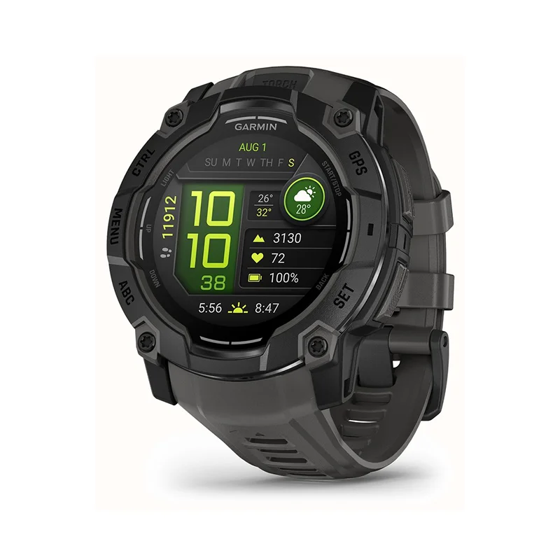 Garmin Instinct® 3 AMOLED Koşu Saati - 50mm Kömür Siyahı