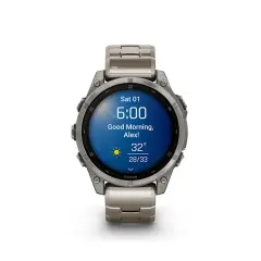 Garmin fēnix 8  AMOLED Sapphire Titanyum GPS Akıllı Saat - 47 mm