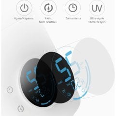 Deerma Ultraviyole Ultrasonik Hava Nemlendirici F628S