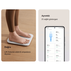 Xiaomi Mi Body Composition Scale S400 Akıllı Tartı