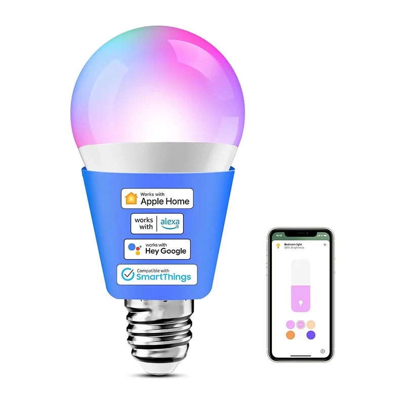 Meross MSL120 E27 Akıllı Wi-Fi RGB LED Ampul