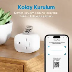 Meross MSS315 Matter Akıllı Priz