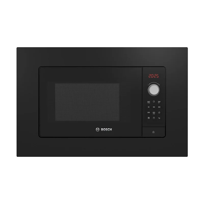 Bosch Serie 2 25 L Siyah Ankastre Mikrodalga Fırın