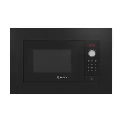 Bosch Serie 2 25 L Siyah Ankastre Mikrodalga Fırın