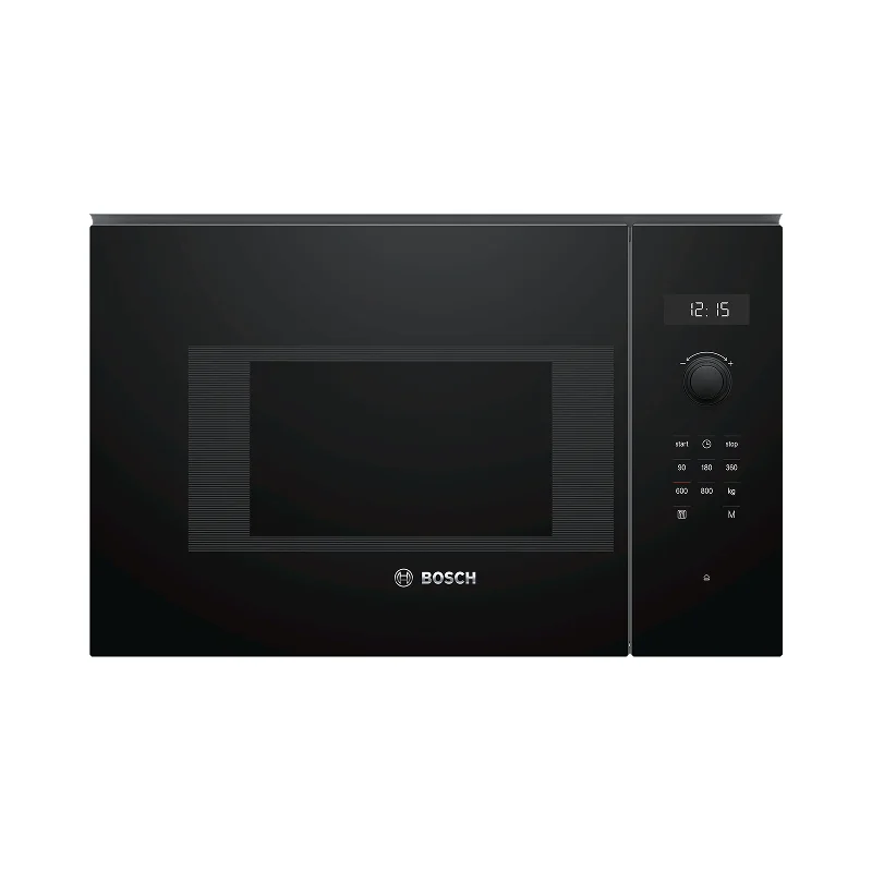 Bosch Serie 6 20 L Siyah Ankastre Mikrodalga Fırın
