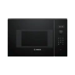 Bosch Serie 6 20 L Siyah Ankastre Mikrodalga Fırın