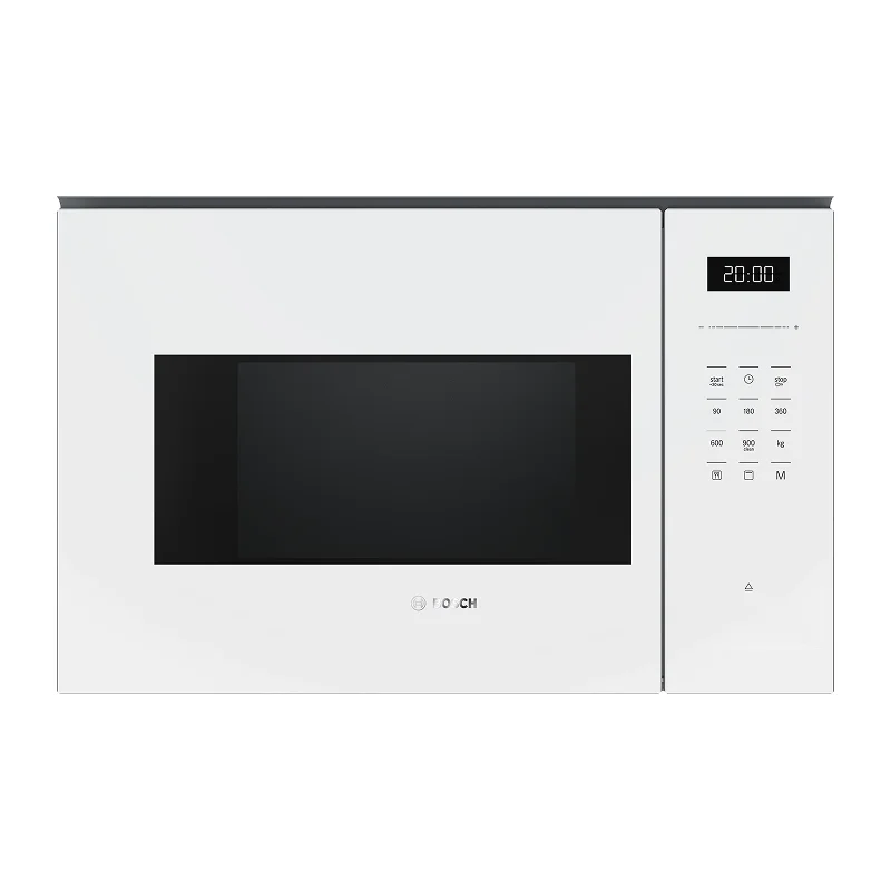 Bosch Serie 6 25 L Beyaz Izgaralı Ankastre Mikrodalga Fırın