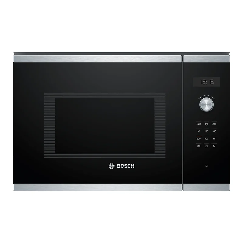 Bosch Serie 6 25 L Inox Izgaralı Ankastre Mikrodalga Fırın
