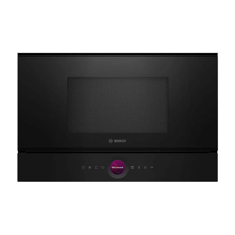 Bosch Serie 8 21 L Siyah Ankastre Mikrodalga Fırın