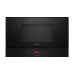 Bosch Serie 8 21 L Siyah Ankastre Mikrodalga Fırın