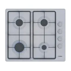 Bosch Serie 2 60 cm Inox Gazlı Ankastre Ocak