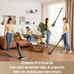 Dreame H12 Dual Wet & Dry Upright Vacuum Cleaner