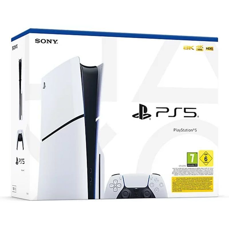 Sony Playstation 5 Slim CD, 1 tb game console (Cyprus) - 5