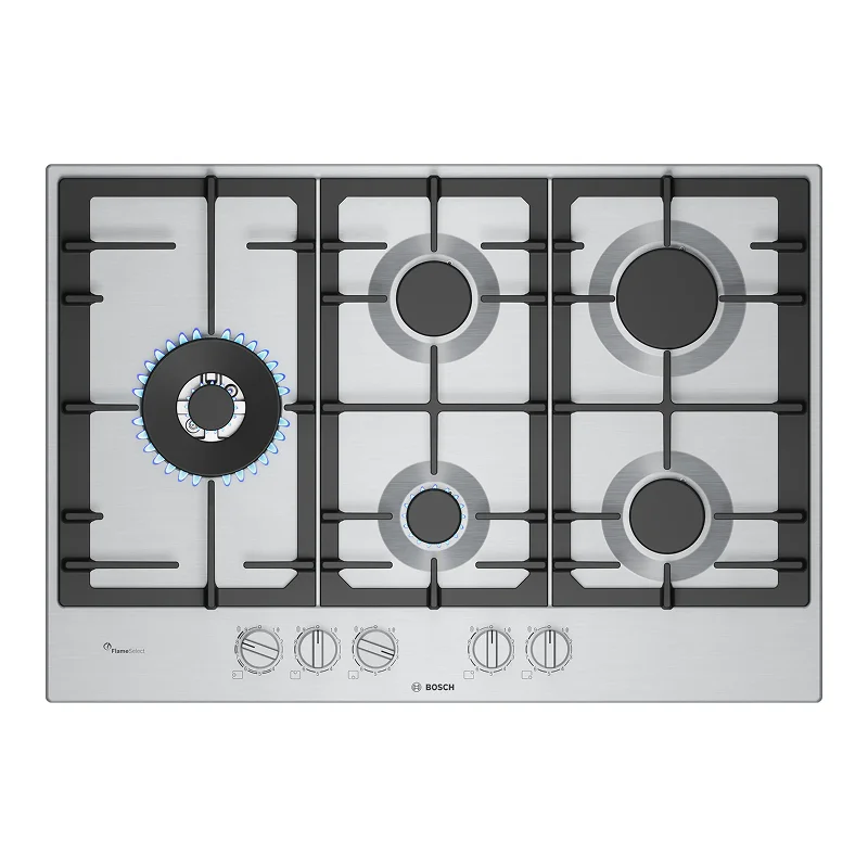 Bosch Serie 6  Inox Woklu Gazlı Ankastre Ocak