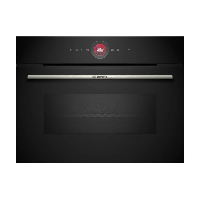 Bosch Serie 8 Kompakt Mikrodalgalı Ankastre Fırın 45 L Siyah