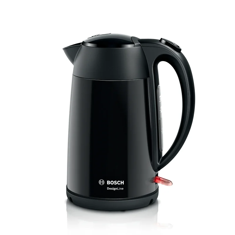 Bosch DesignLine 1,7 L Siyah Su Isıtıcı