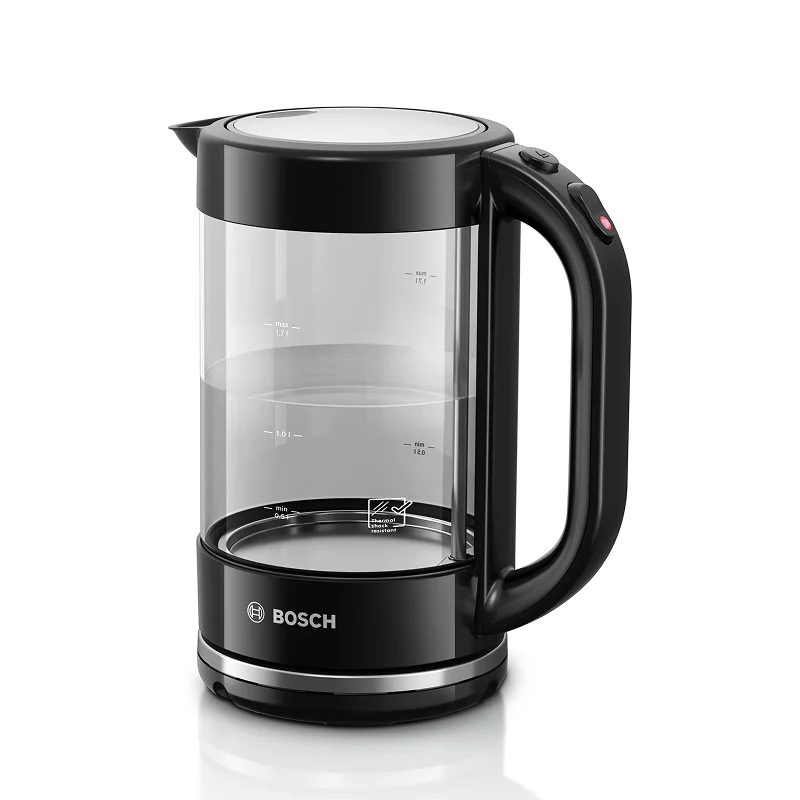 Bosch Cam 1,7 L Cam Siyah Su Isıtıcı