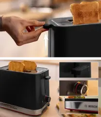 Bosch MyMoment Siyah Ekmek Kızartma Makinesi