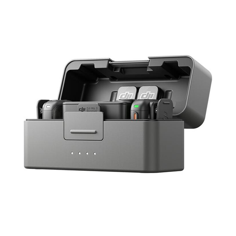 DJI Mic 3 Mikrofon (2 TX + 1 RX + Şarj Kutulu)