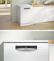 Bosch Serie 4 5 Programlı Beyaz Solo Bulaşık Makinesi