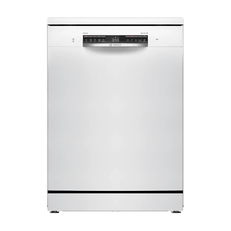 Bosch Serie 4 5 Programlı Beyaz Solo Bulaşık Makinesi
