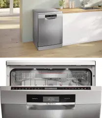 Bosch Serie 8 - 8 Programlı 60 cm Inox Solo Bulaşık Makinesi