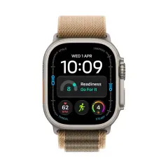 Apple Watch Ultra 4 Natural Titanyum / Desert Alpine Loop