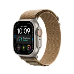 Apple Watch Ultra 4 Natural Titanyum / Desert Alpine Loop