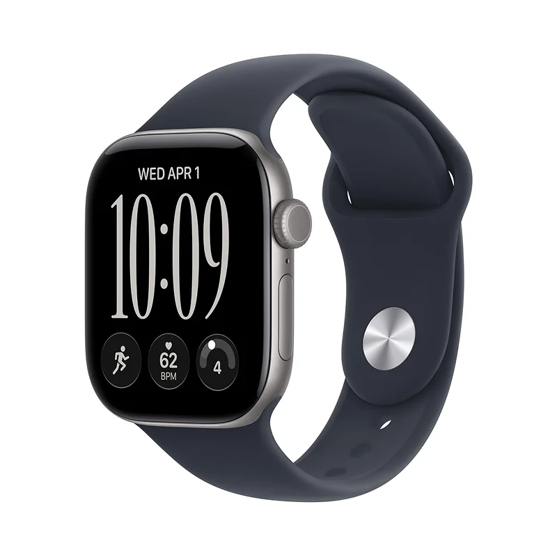 Apple Watch Series 12 GPS - 42mm Space Gray - Sport Band Navy Blue