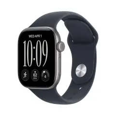 Apple Watch Series 12 GPS - 42mm Space Gray - Sport Band Navy Blue