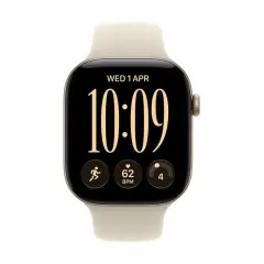 Apple Watch Series 12 GPS - 42mm Light Gold - Sport Band Sand