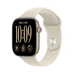 Apple Watch Series 12 GPS - 42mm Light Gold - Sport Band Sand