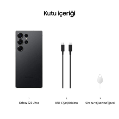 Samsung Galaxy S25 Ultra 256GB Siyah