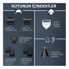 Rowenta X Series 700 TN9610 11’i 1 Arada Tıraş Makinesi
