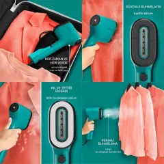 Tefal Pure Pop DT2024 Yeşil Buharlı Düzleştirici