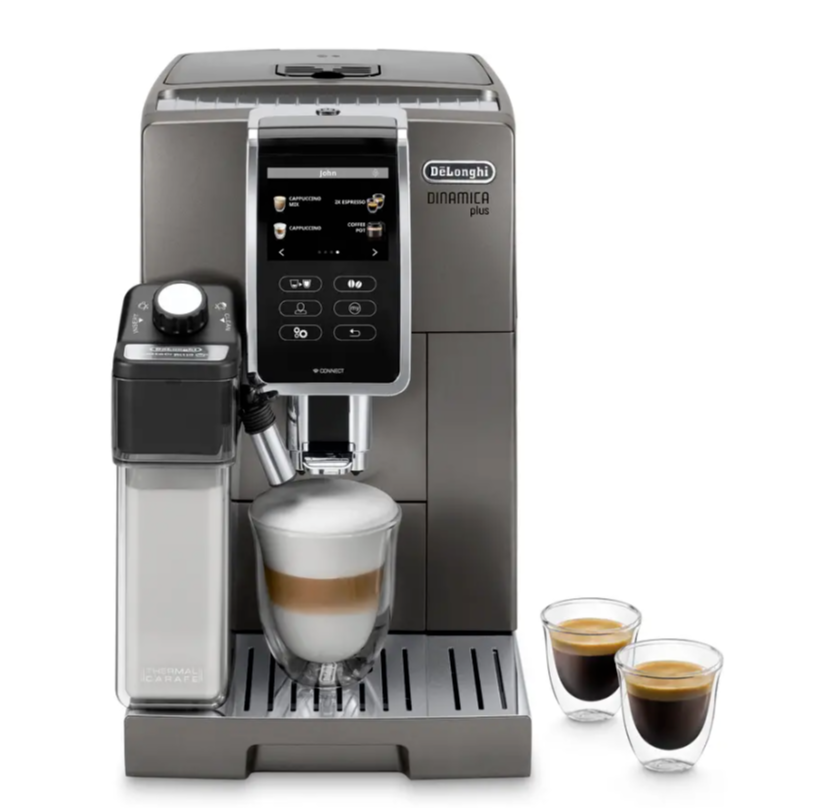 DeLonghi Dinamica Plus ECAM380.95TB Fully Automatic Espresso Coffee Machine