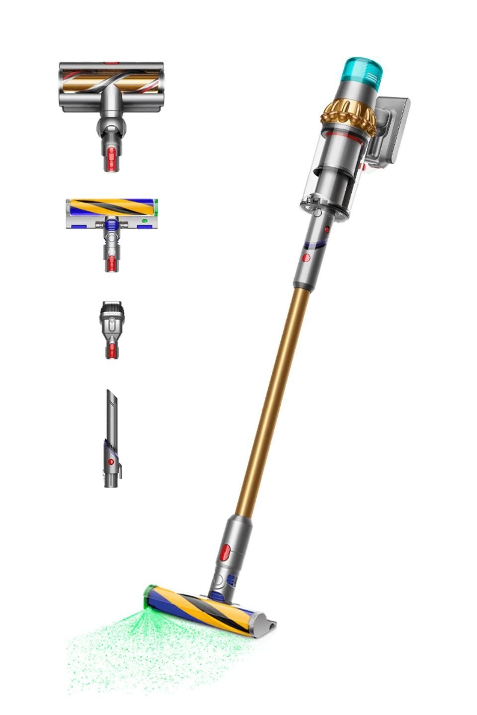 Dyson V15 Detect Absolute Kablosuz Süpürge Gold